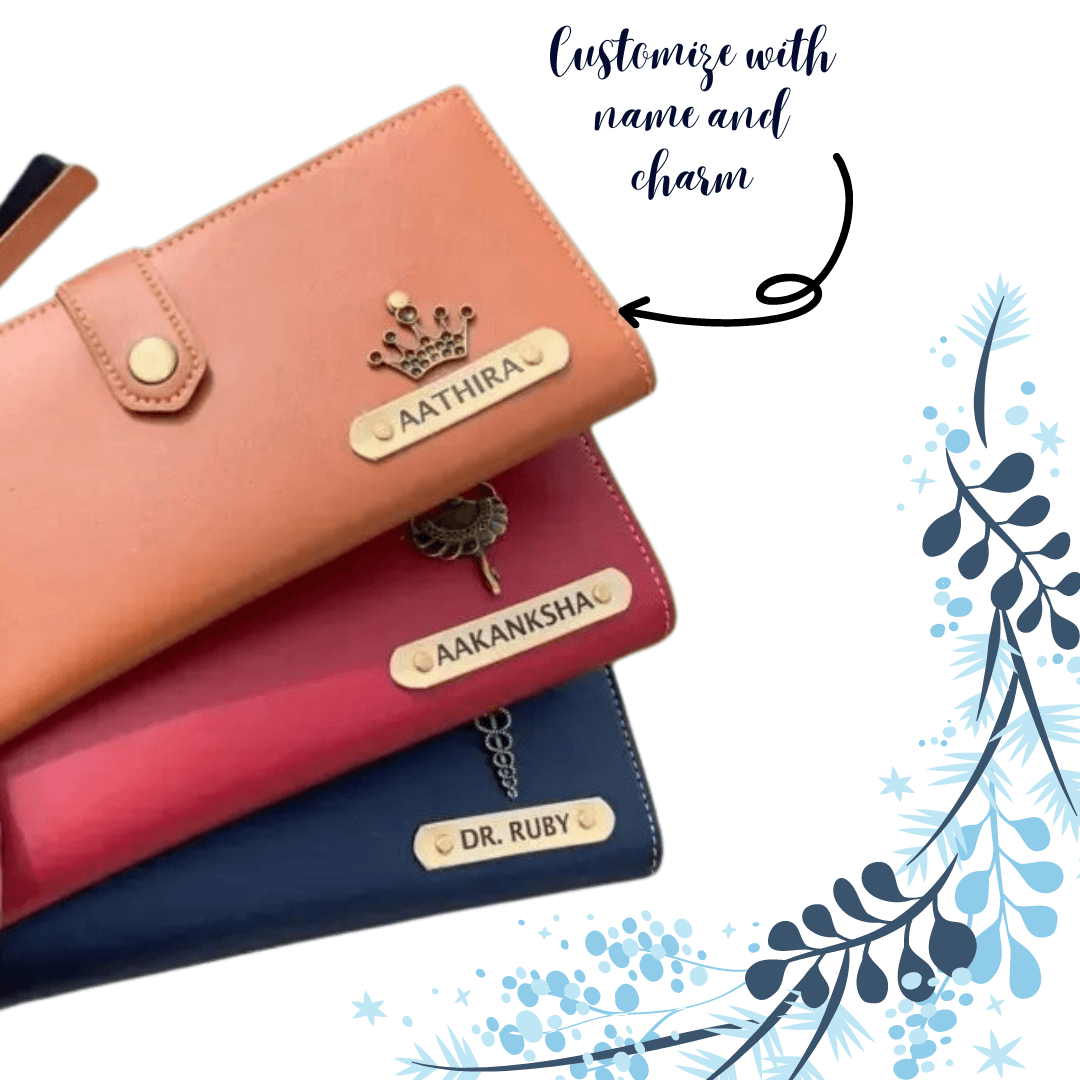 Customized Ladies Wallet – Personalized Wallet for Women | Gift for Her - BBD GIFTS