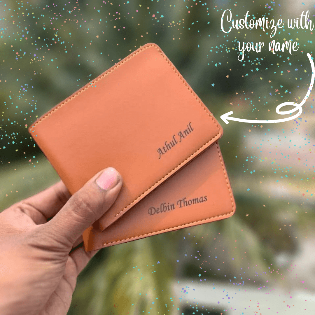 Customized Name Printed Wallet - BBD GIFTS