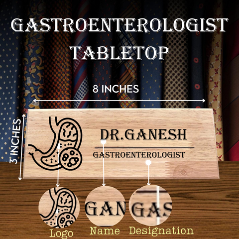 Customized Desktop Name Plate for Doctor | Best doctor gift |