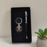 Professional Pen & Keychain Gift Set for Advocates | Elegant Lawyer Gift