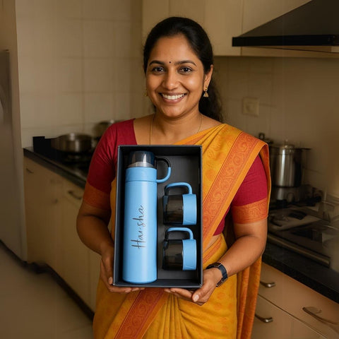 Alexa Flask Cup Gift Set