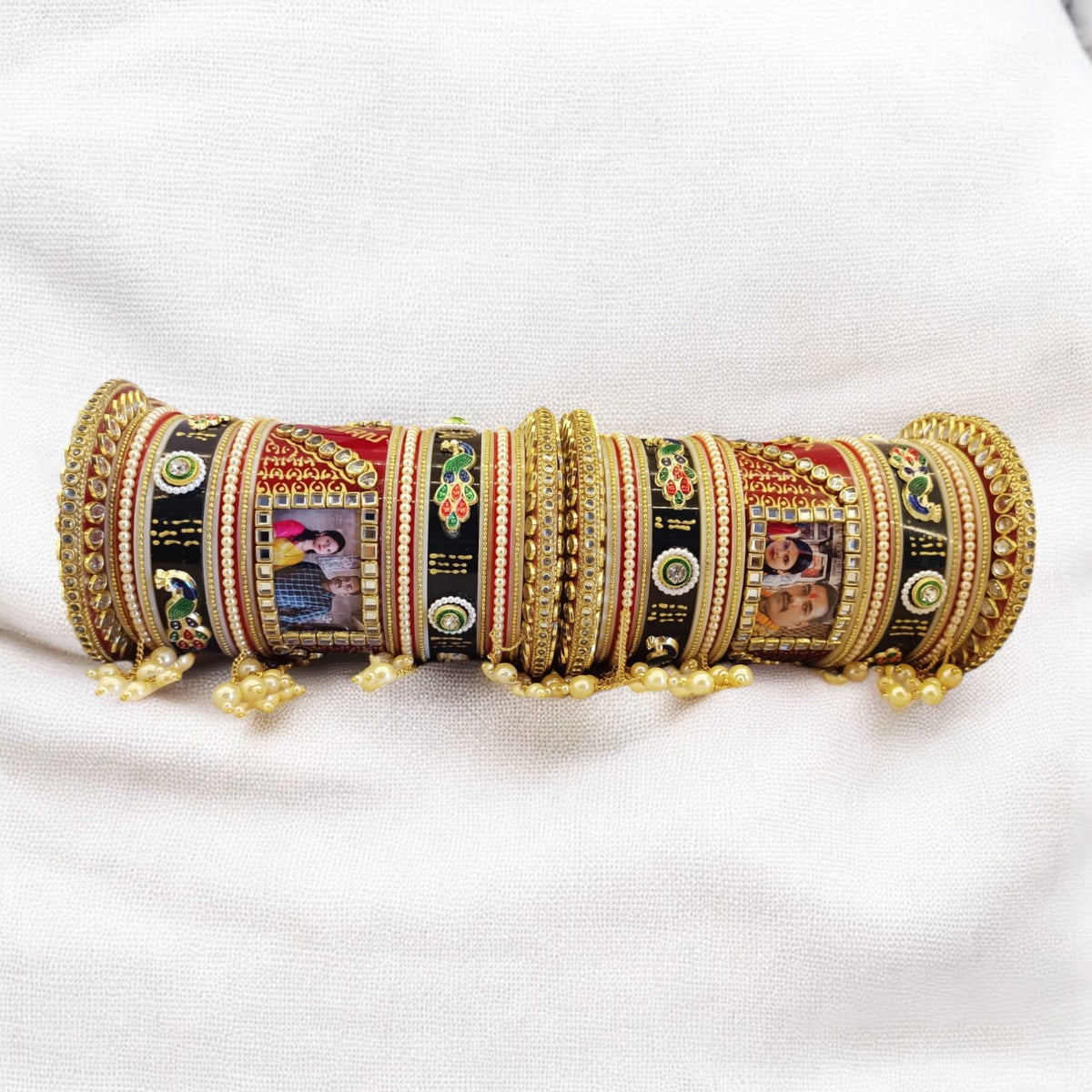 Bridal chura | Wedding Bangle set | Designer Chuda | Handmade indian bangles