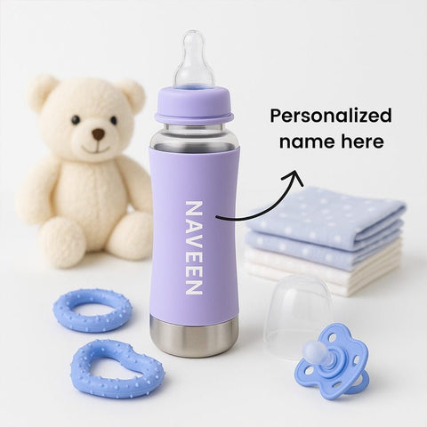 Personalized Baby Feeding Bottle with Name
