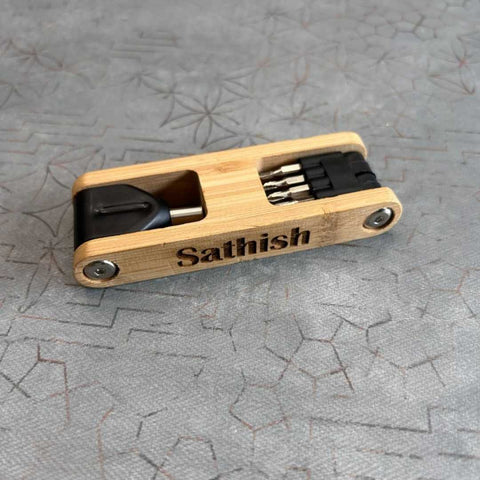 Personalized Bamboo Screwdriver Set