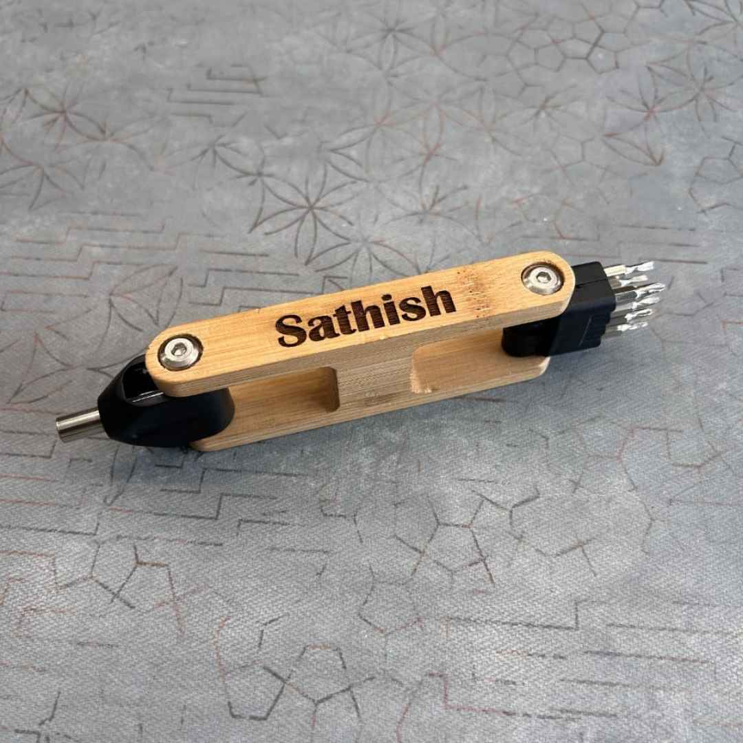 Personalized Bamboo Screwdriver Set