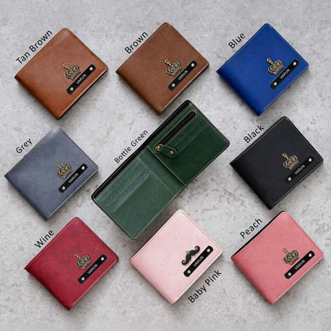 Personalized Wallet Belt Perfume Rakhi Gift Set