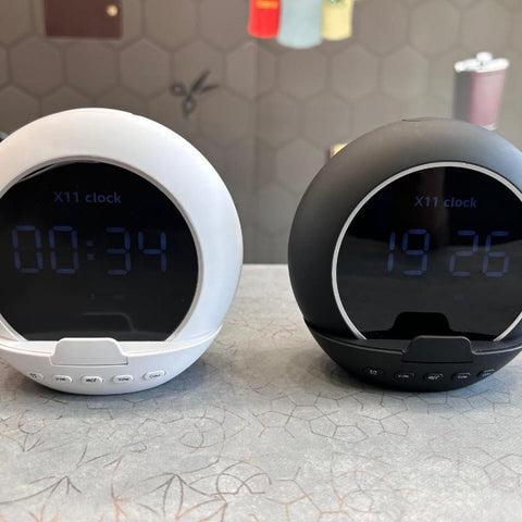 X11 Bluetooth Speaker with Alarm & Digital Clock – Father’s Day Gift