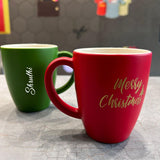 Christmas Bistro Mug - Personalized Festive Gift