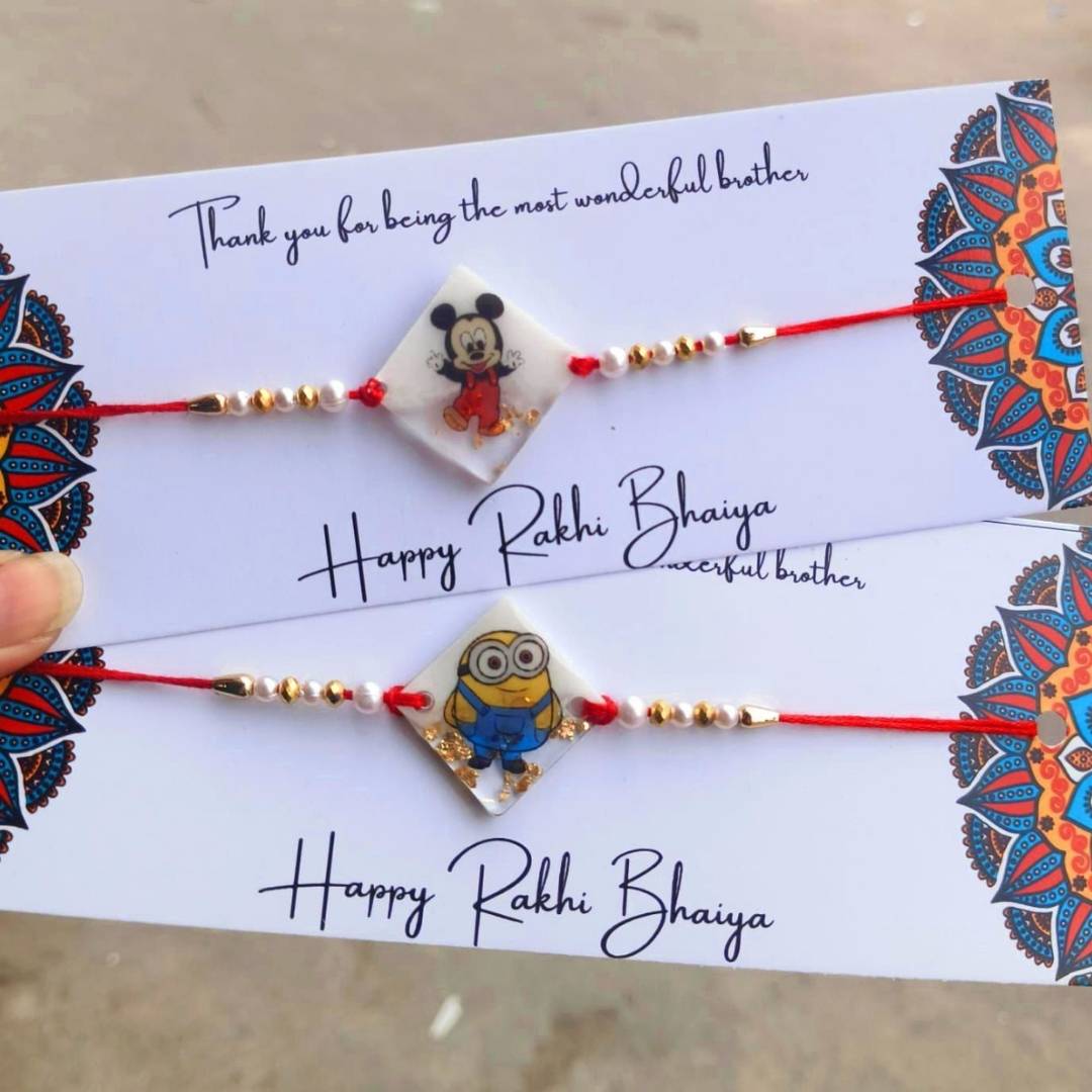Custom Cartoon Rakhi for Kids