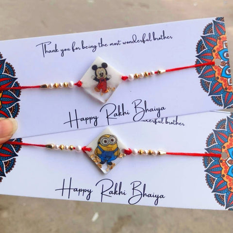 Custom Cartoon Rakhi for Kids