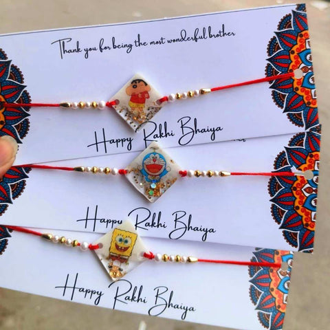 Custom Cartoon Rakhi for Kids
