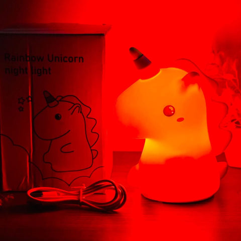 Enchanting Cute Unicorn Table Lamp – Soft & Fun, Perfect for Kids' Rooms - BBD GIFTS