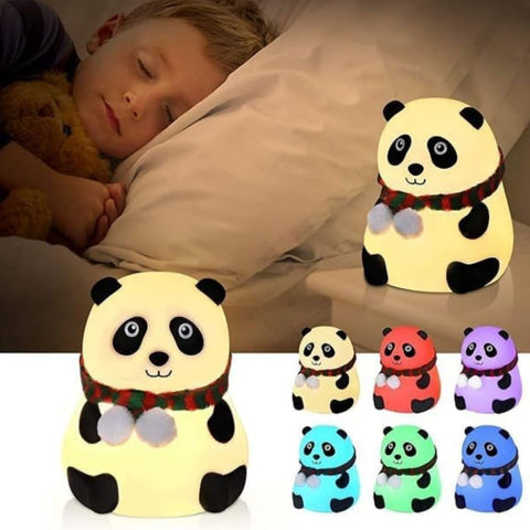 Cute panda table lamp led