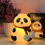 Cute panda table lamp