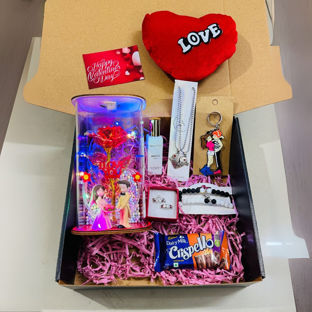 Valentine's Day Gift Hamper for Couples | Gift For Her And Him