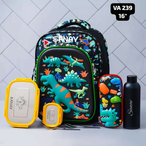 Personalized Dinosaur School Hamper