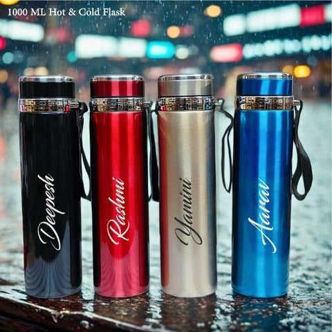 Personalized 1000ML Flask – Hot & Cold Bottle with Name