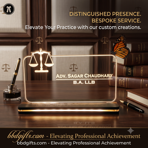 Custom LED Table Top for Advocates