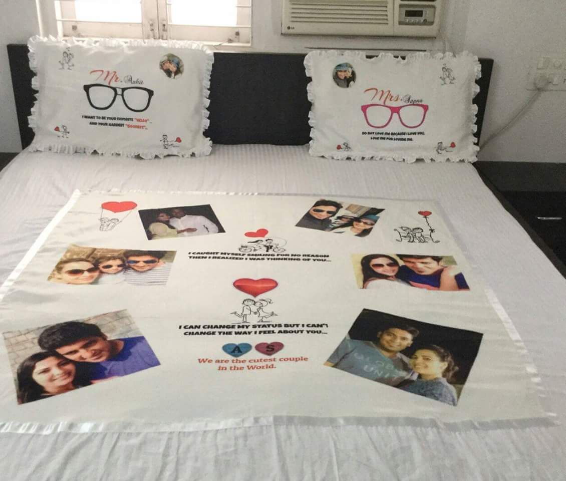 Custom Bedsheet With Photos | Customise Bedsheet | Velvet Bedsheets | Unique Bedsheet