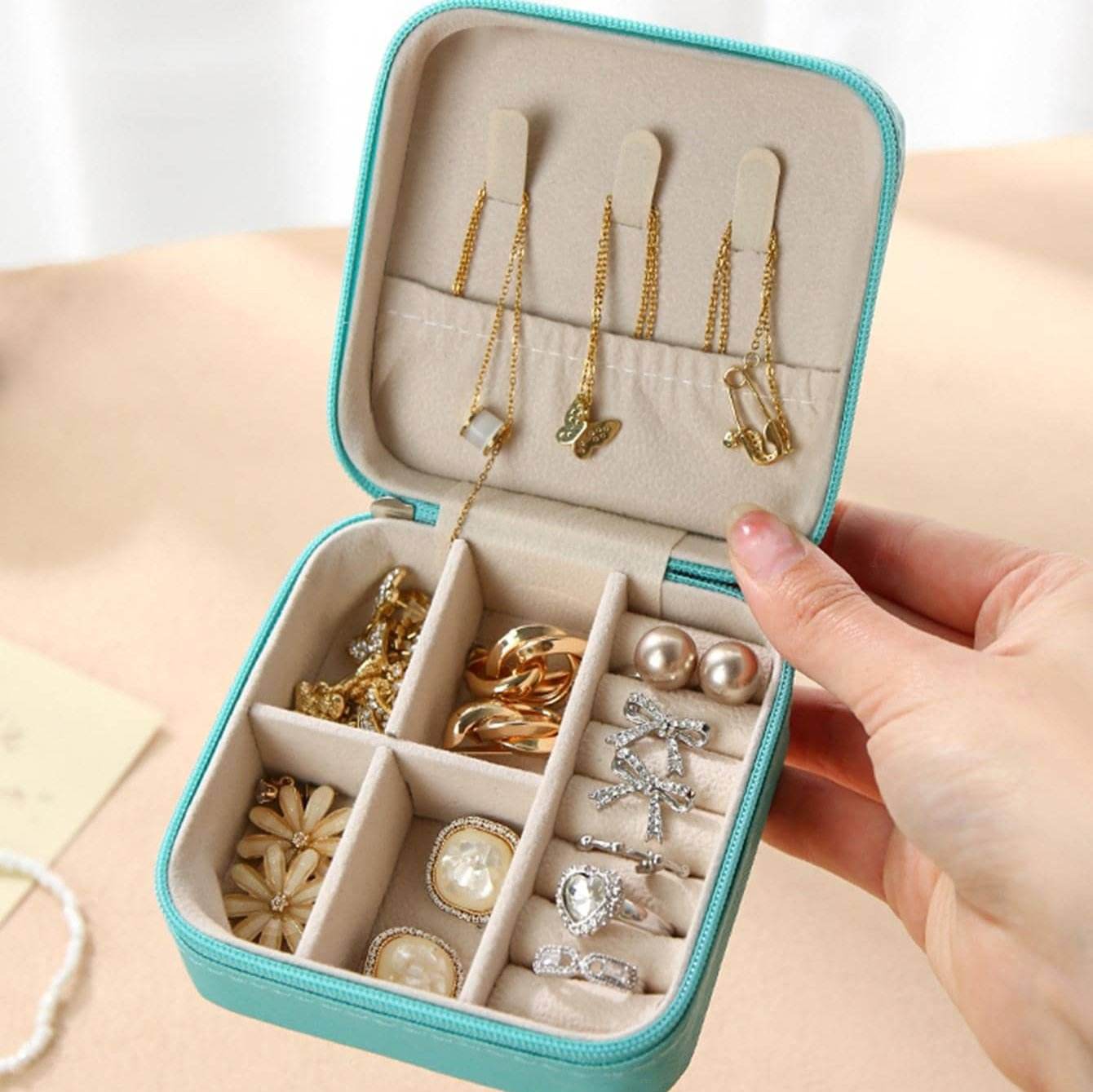 Personalized Jewellery Organiser Gift for Her Birthday Gift