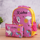 Customized unicorn school bags