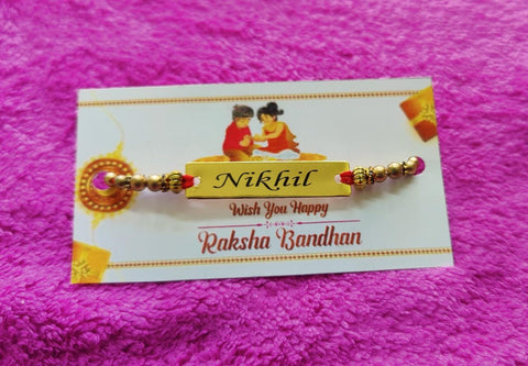 Metallic rakhis