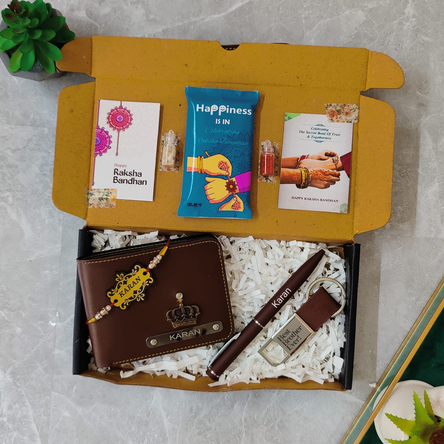 Cadbury Celebration Rakhi Combo with Chocolates Gift for Brother and bhabhi  Kids / 4 Combo Rakhi Set