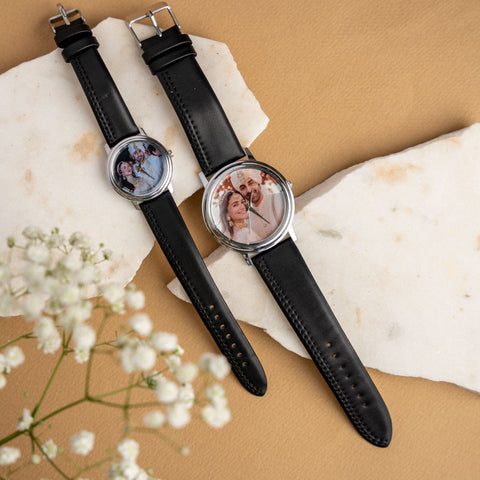 Customized Bhaiya Bhabhi couple watch set | Rakhi Combo | Best gift for brother | Gift for bro