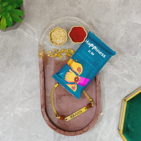 Rakhi Tray Hamper | Best rakhi combo for brothers | Rakshabandhan Special Gift | Secret Rakhi Hampers