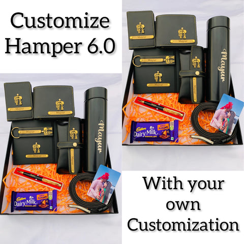 Customizable Anniversary & Birthday Gift Hamper for Boyfriend