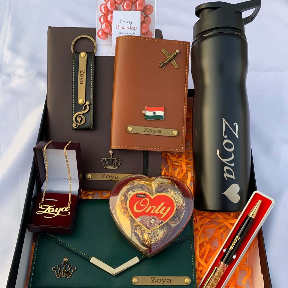 Personalized Gift Hamper for Her – Perfect Anniversary & Birthday Gift for Girlfriend | Valentines day gifts