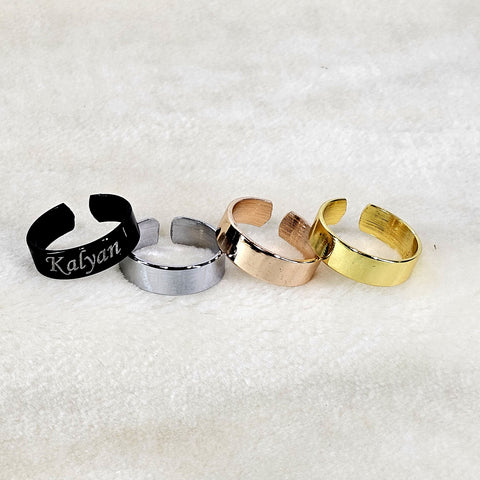 Customized Name Ring