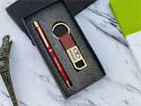 Mini Gift Hamper for Diwali | Metal pen Keychain Premium combo | Diwali Special gift