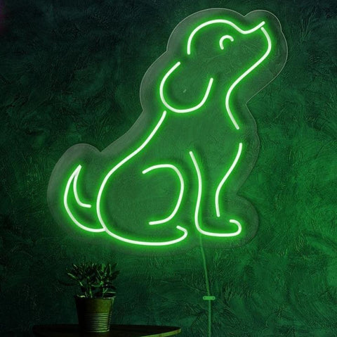 Neon for Dog lovers | Dog neon sign | Dog decor for dog room |  Dog decorations | Dog lover gift | Dog ornament | Dog home lamp  
| Neon light