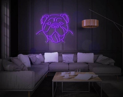 Custom Neon Sign | Personalized Neon Light Dog | Neon Sign Pet LED Signs | Wall Decor Animal Portrait | Custom Home Bedroom Decoration Neon Sign | Dog Mum Dad Puppy Gifts - BBD GIFTS