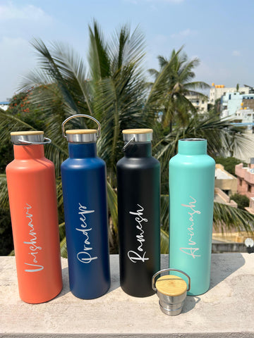 High quality Customised Majestic Flask | Stainless Steel Water bottle | Gift for kids | Customise bottle | Birthday gift - BBD GIFTS