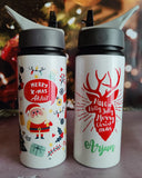 Personalised Christmas special straw Sipper bottle |  Merry Christmas With Santa | Personalized Sipper bottle |
Gifts for Kids | Best Gifts for Christmas |
