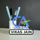Personalized CA Penstand | Professional Pen Stand | Gift for CA | With customized Name | CA Tabletop |