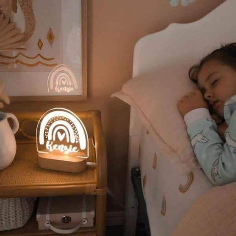 Personalized Kids Special Rainbow Night Lamp