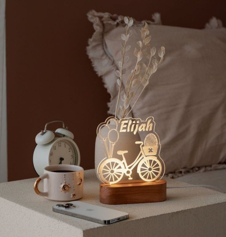 Personalized Ride Acrylic Lamp