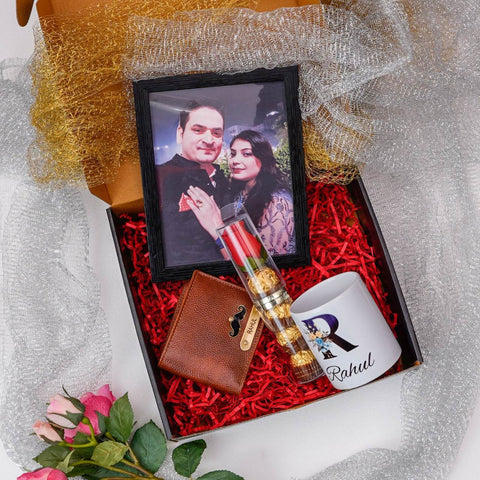 Personalised Birthday Gift For Husband Personalised Wallet Frame