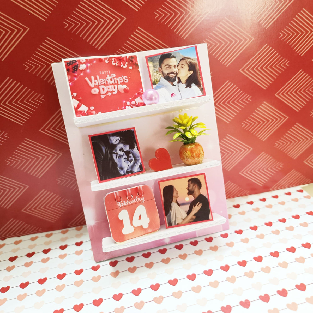 Personalized Valentine's Day Fridge Magnet and Unique Gifts for Couples