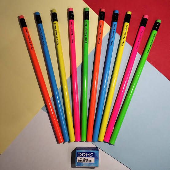 Customized Pencils For Kids | Doms Pencils |  Best Return Gifts | Return gifts for Kids birthday