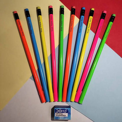 Customized Pencils For Kids | Doms Pencils |  Best Return Gifts | Return gifts for Kids birthday