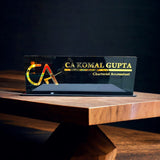 CA Name Desk Plate