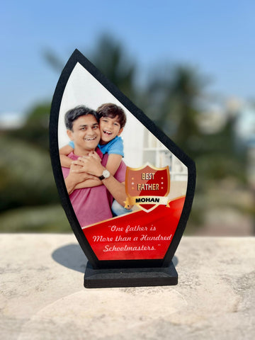 Special Fathers Day Sublimation trophy | Fathers day gift| Best gift for fathers|