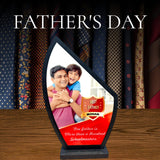 Special Fathers Day Sublimation trophy | Fathers day gift| Best gift for fathers|