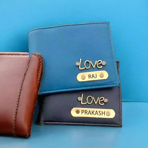 Premium men's wallet with customization