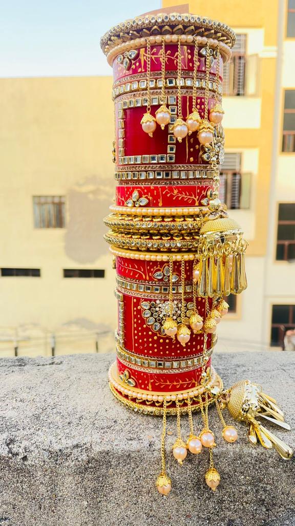 Customized bridal chuda | Bangles for brides | Bridal bangles | Best bridal bangles | Best bangles for brides | Custom made bridal bangles under 2000 rs - BBD GIFTS