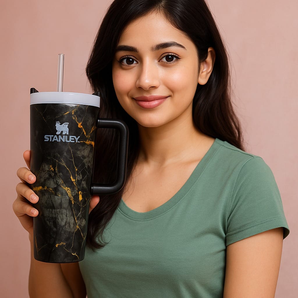Black Stanley Tumbler